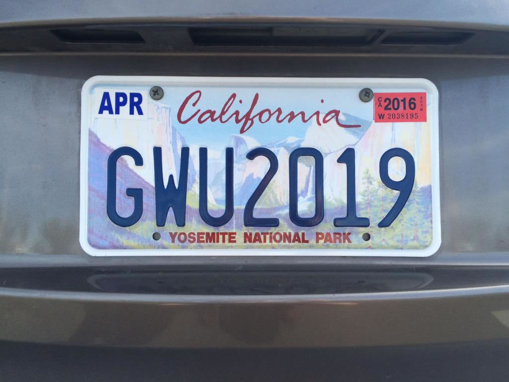 CALIFORNIA License Plate Condition Is New Seensociety